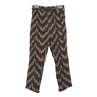 Free People Pants Womens S Got Me Twisted Harem Boho Casual Pull On Tapered Leg 