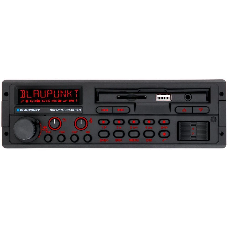 Blaupunkt Bremen SQR 46 Retro Car Stereo 80's Classic Bluetooth DAB+ USB SD AUX - Image 2 of 4