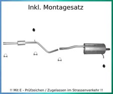 Auspuffanlage für Dacia & Renault Sandero 1.4 1.6 Auspuff Montagesatz