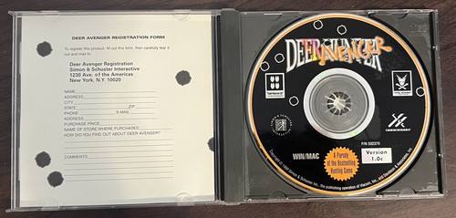 Deer Avenger A Parody The Deer Is The Hunter Video Game (PC, WINDOWS 95) - Picture 3 of 3