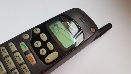 Vintage rzadka stara cegła antena Nokia 1611 (1610) telefon komórkowy NHE-5SX (NHE-5NX) - Zdjęcie 3 z 10