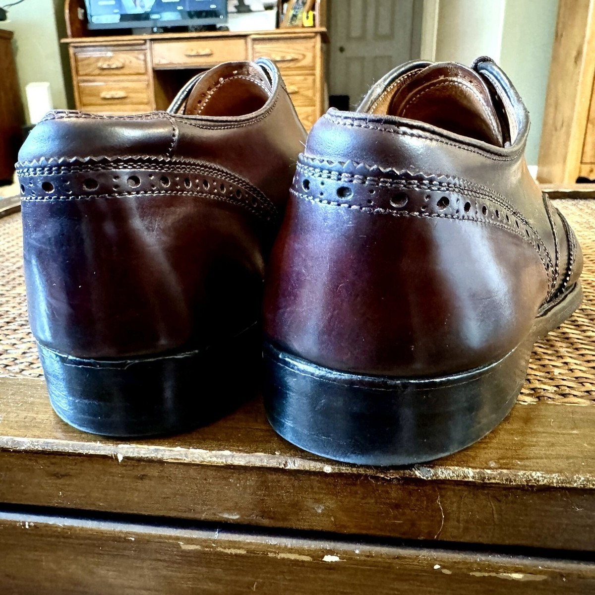 Alden Brooks Brothers A764 Men SHELL CORDOVAN Wing Tip Dress Alden Brooks Brothers A764 Men SHELL CORDOVAN Wing Tip Dress