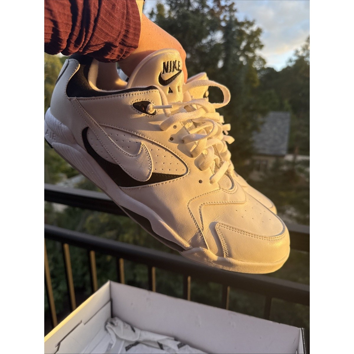 Vintage 1998 Nike Air Sharp TW Golf Shoes Deadstock OG Box Receipt Size 9 RARE Nike Air Zoom TW (Tiger Woods) Golf Shoes, Full TW 1  main image 2