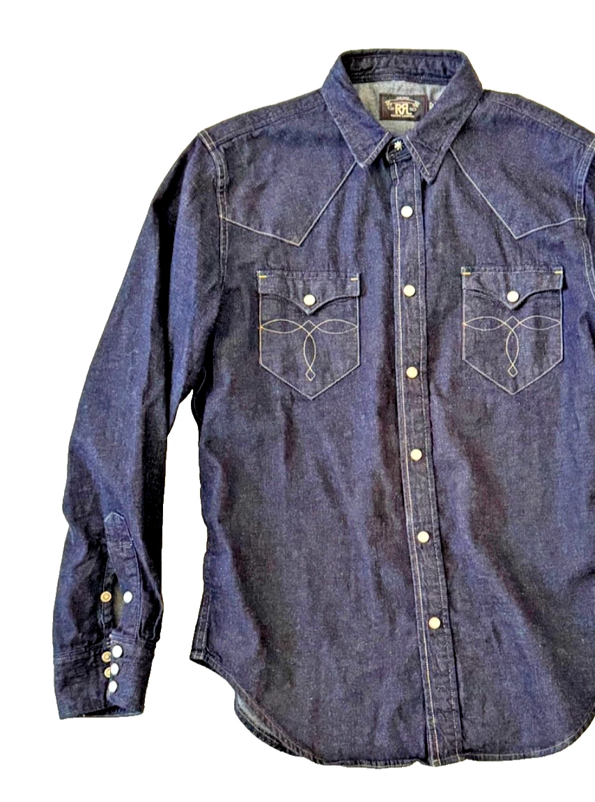 RRL ラルフローレン　デニムシャツtime sale❗️ 楽天市場】RRL デニム シャツ（メンズファッション）の通販