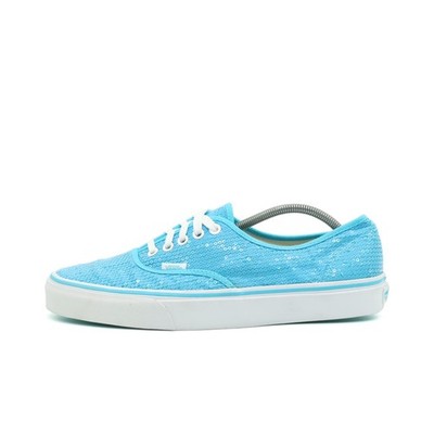VANS Damen Authentic Sneaker Türkis Canvas Low-Top Limited Edition EU 42.5