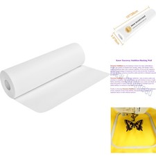 Tear Away Embroidery Stabilizer Backing 15" x 25 Yd Roll Medium Weight 1.8 oz
