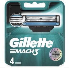 Gillette Mach3 Razor Blades 4 Pack Razor Replacement | Free & Fast Delivery