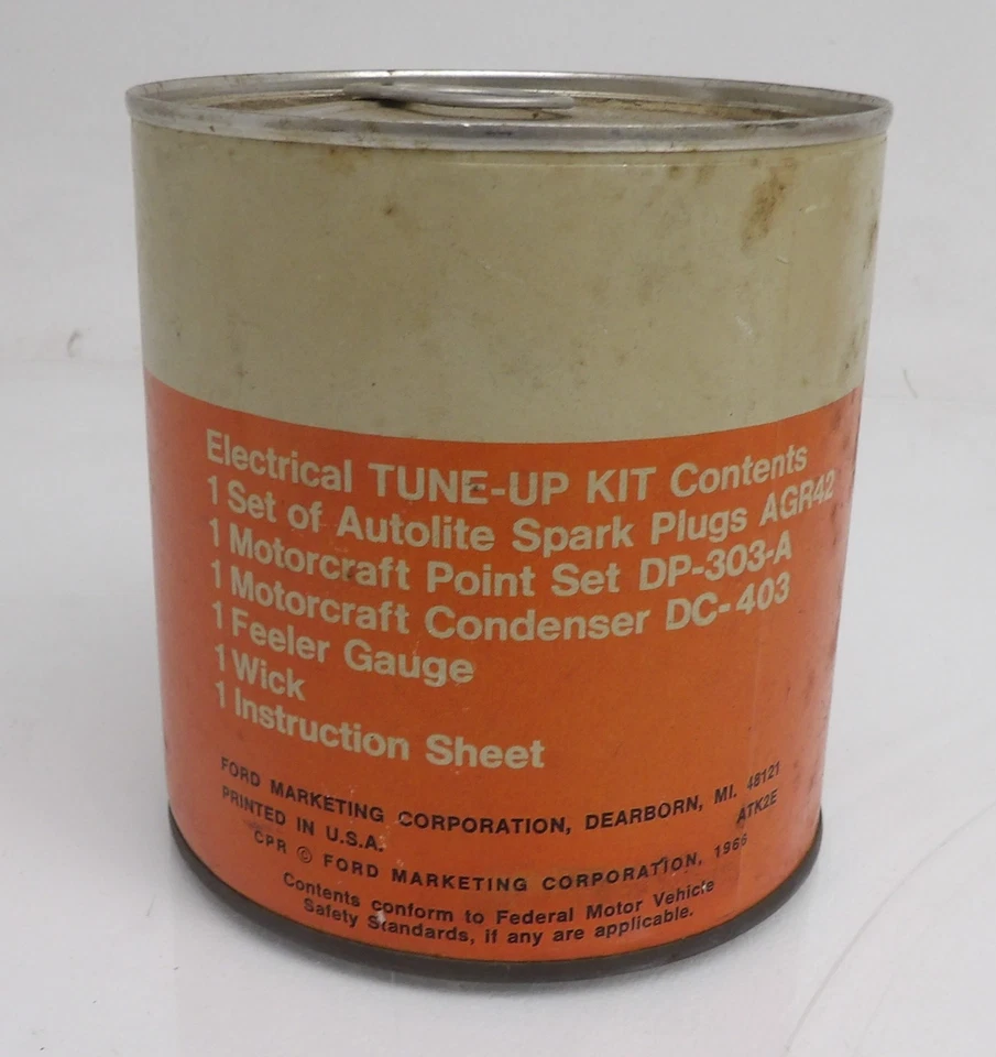 1974 年福特野马 II Mercury Capri NOS 171 2.8L 升 2800 V6 调节套件 TKF-28 — 第 3/4 张图片