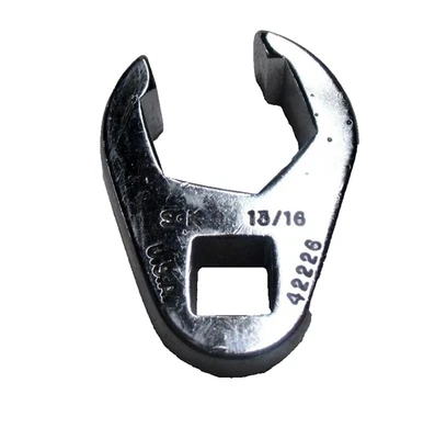 S-K TOOLS Crowfoot Wrench, Chrome,3/8 in Dr,13/16 *MADE IN USA* (42226) - Image 1 of 4