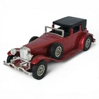 Lesney Matchbox Yesteryear Y-4 1930 Duesenberg Town Car Red 1:43 England