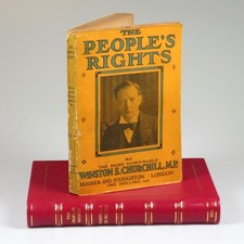 Winston S. Churchill - The People's Rights, first British edition, first state