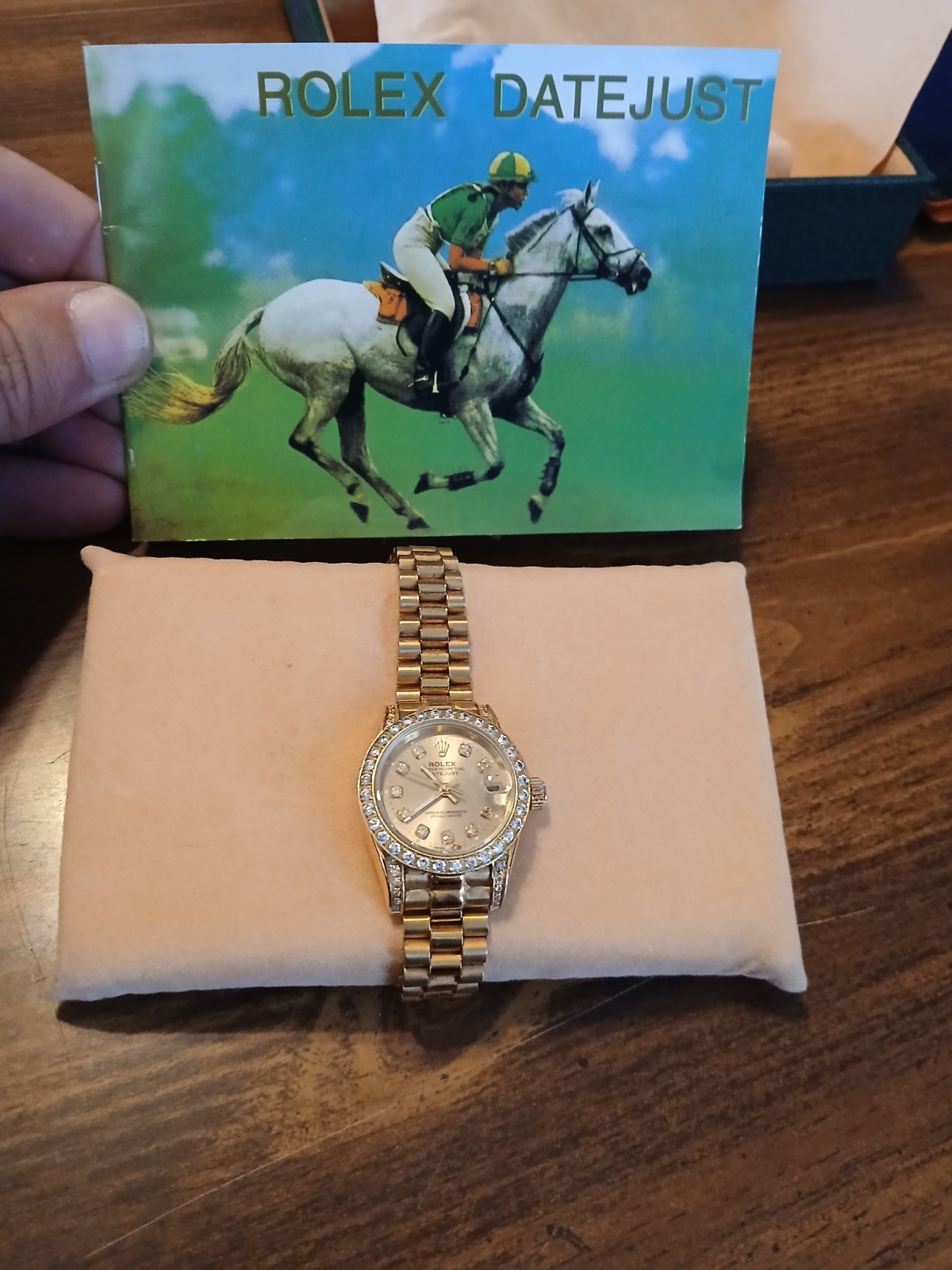 Rolex Ladies Oyster Perpetual Datejust Luxury Watch