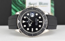 ROLEX White Gold Yachtmaster 42 Oysterflex Strap BOX CARD TAGS 226659 SANT BLANC 5