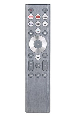 ERF6A80 Replace Voice Remote Control with Backlit fit for middle, Silver 