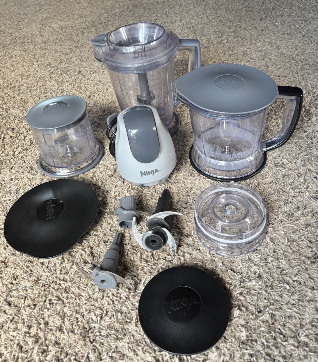 Ninja QB900B Master Food Prep Blender Processor  - 14 pcs - Works