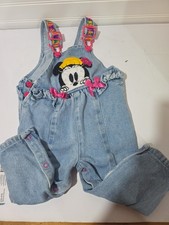 Vintage Minni Mouse Kids Overalls