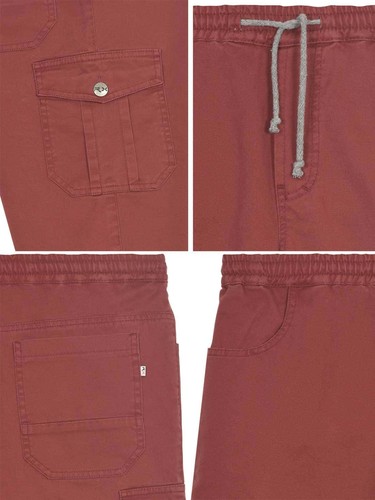 Cargo Bermuda Shorts Short Pants Capri Stretch Waist Short Kids Boys 30065 - Picture 11 of 51