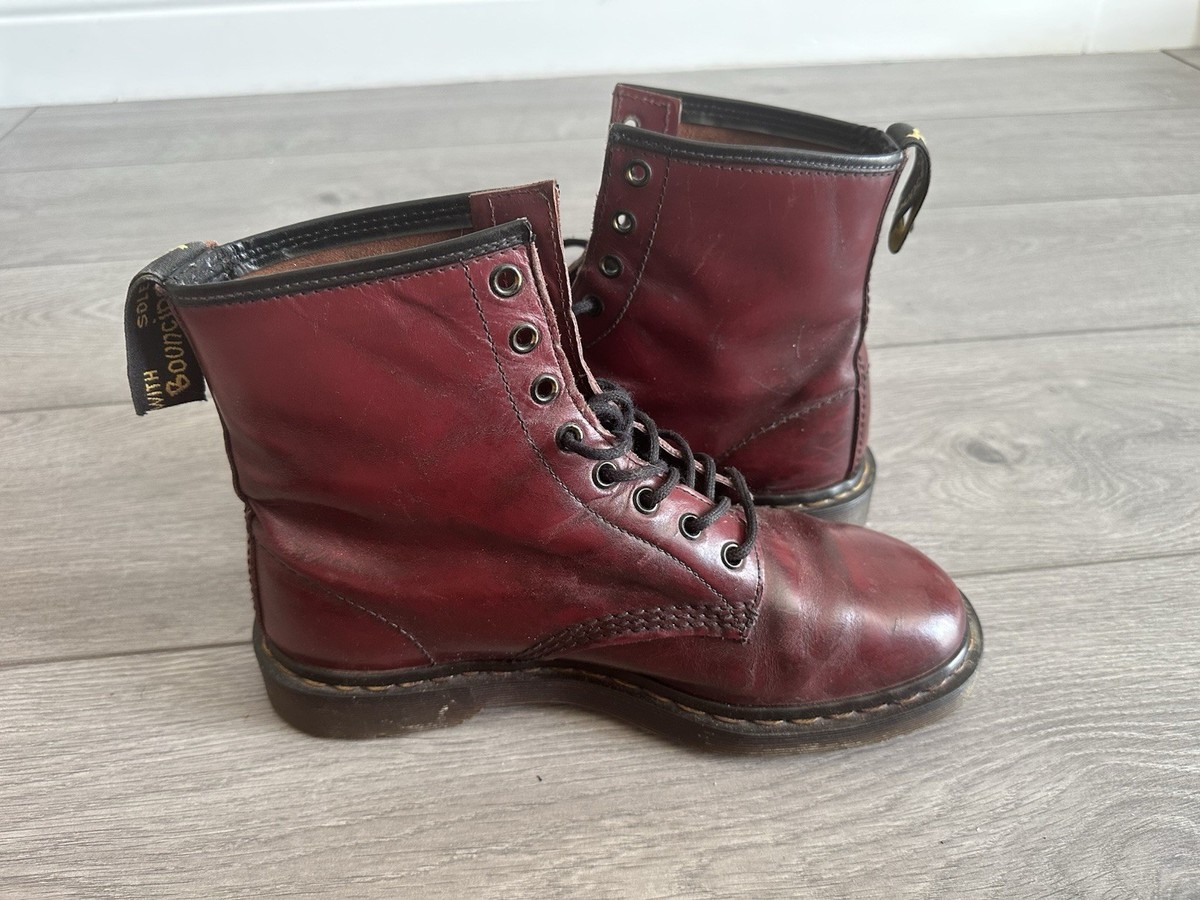 靴 Dr. Martens vintage1460boots England UK5 Dr. Martens Made in England Vintage 1460 Boots Size UK 8 - Oxblood