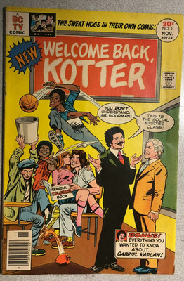 WELCOME BACK, KOTTER #1 (1976) DC Comics TV VG++