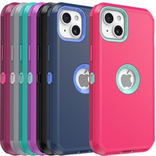 For iPhone 17 Air 16 15 14 Plus 13 12 11 Pro Max Shockproof Heavy Duty Case