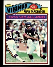 1977 TOPPS #400 FRAN TARKENTON VIKINGS