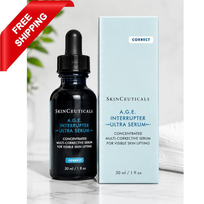SkinCeuticals A.G.E. Interrupter Ultra Serum 1oz/30ml Anti-Aging Wrinkle Repair-
