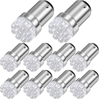 10 Pieces 1004 Marine LED Replacement Bulb 90 Bulb for Boat Navigation Lights BA