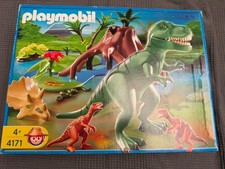 Playmobil T-Rex mit Velociraptoren 4171 Vollst&auml;nding mit OVP und Anleitung