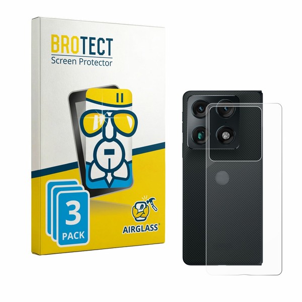 3X Panzerfolie Schutzglas FüR Motorola Razr Fold (RüCkseite) Displayschutz-image