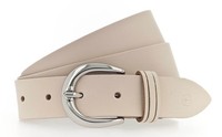 Tamaris Leather Belt W110 GüRtel Light Beige Beige Neu