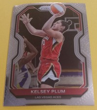 2021 Panini Prizm WNBA Kelsey Plum #60 Las Vegas Aces Basketball 🏀