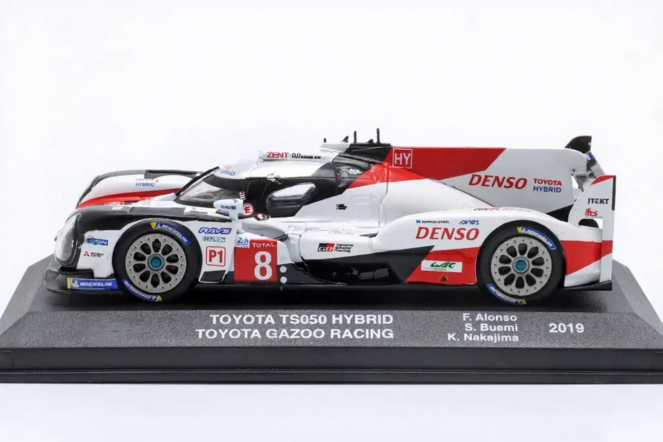 #8 Toyota Gazoo Racing TS050 Hybrid Alonso Le Mans 2019 1/43 Auto Diecast Ixo - Immagine 4 di 4