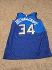 Giannis Antetokounmpo Signed #34 Milwaukee Bucks NBA Jersey Fanatics