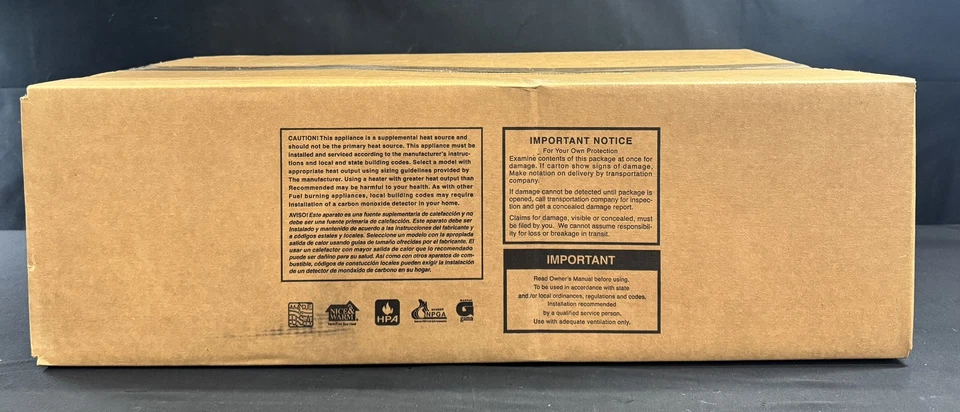 Empire VFSR-24-4 NAT Quemador de Esmalte de Pendiente Libre de Ventilación Control Remoto Listo Piloto de Pie  Foto 2 de 4