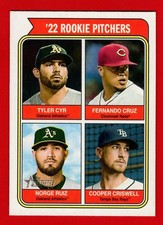 2023 Topps Herit Baseball Cyr Cruz Ruiz Criswell RC SP UNLIMITED SHIPPING $4.00