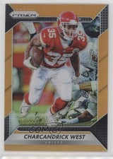 2016 Panini Prizm Orange Prizm 204/299 Charcandrick West #184 7l6