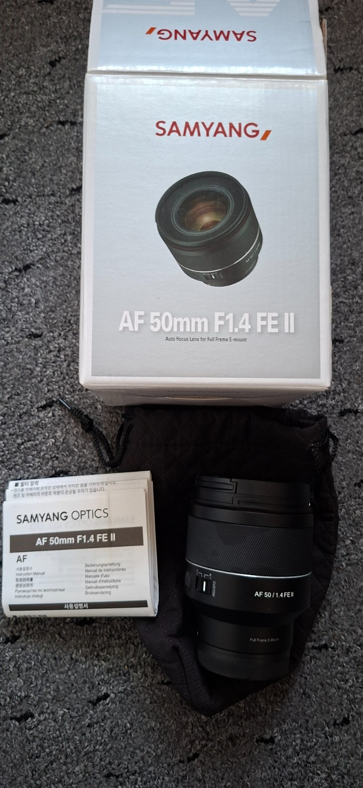 Samyang AF 50mm F/1.4 E II