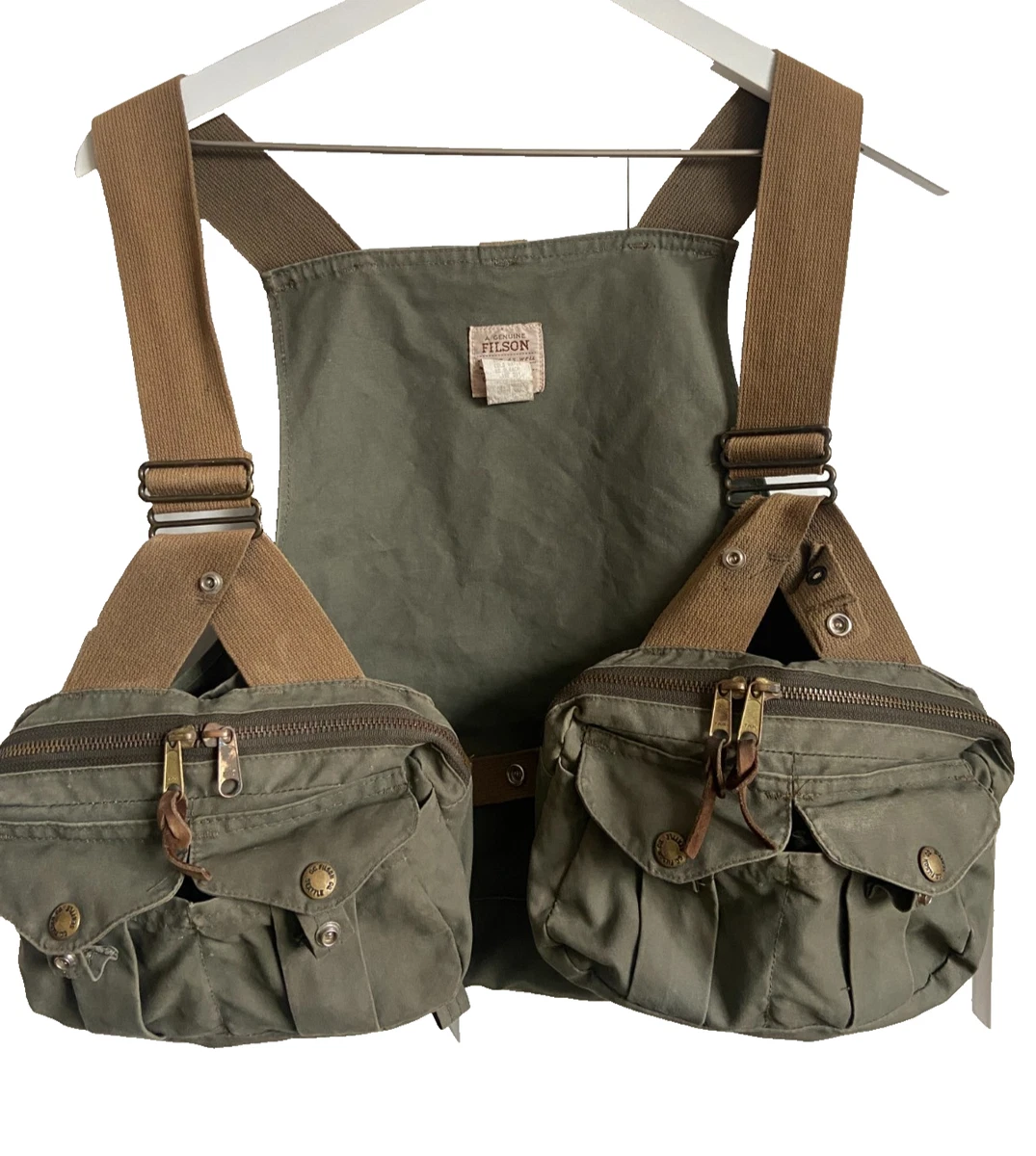 FILSON Foul Weather Fly Fishing Vest Filson Foul Weather Fly