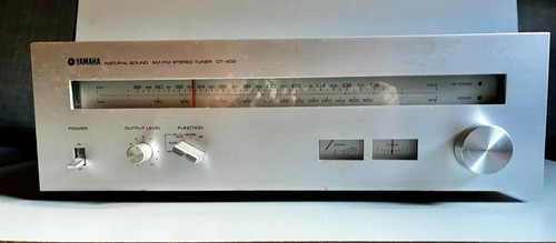 Yamaha Natural Sound Stereo Tuner Ct-400 Tested, Working, EX Condition
