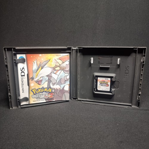 Pokemon White Version 2 Nintendo DS Rare Aus Pal CIB Free Post Tested & Working - Picture 8 of 11