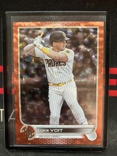 2022 Topps Update Base Orange Foil #US36 Luke Voit /299 Padres