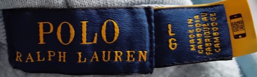 Polo Ralph Lauren Size L Blue Hoodie Cotton Blend - #16 - Picture 2 of 6