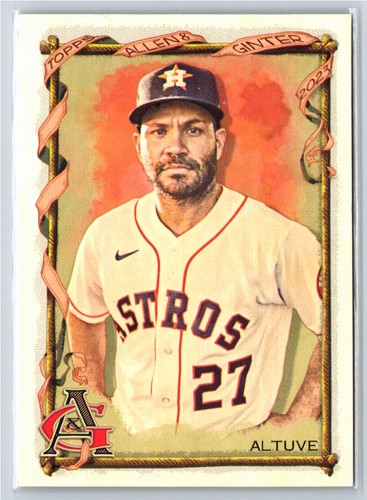 2023 Topps Allen & Ginter #156 Jose Altuve | Baseball Card