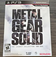 Konami Metal Gear Solid: The Legacy Collection PS3 (2013) NTSC-U/C M Online