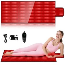 65"x20.5" Body Red Light Therapy Mat, Eligible Red Light Therapy Blanket,875p...