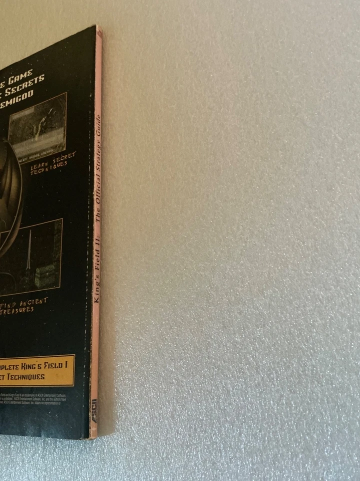 King's Field II: The Official Stategy Guide for Playstation PS1 *RARE/READ/LOOK* - Image 4 of 4