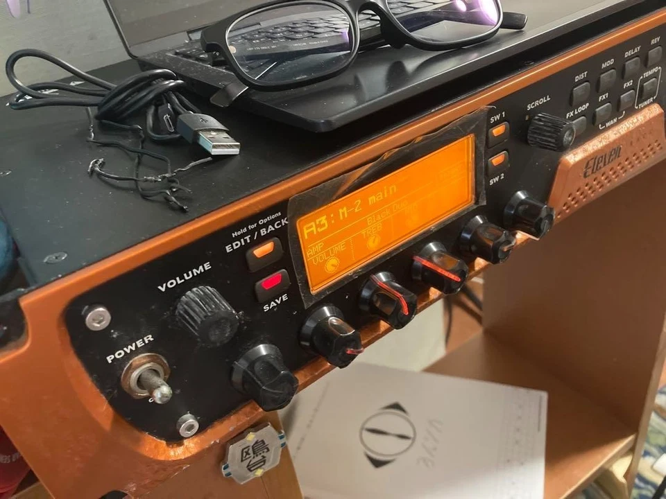 Avid Eleven Rack USB Audio Interface Guitar Preamp Good GP - Image 2 of 2