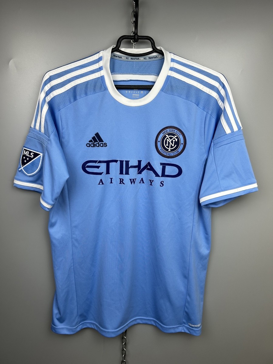 New York City 2016 Home Football Jersey Adidas A99080 Size M | eBay