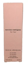 Narciso Rodriguez 3pc Sample Set ( See Description) 3x .13 fl. oz.