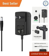 Universal 27V Massage Gun Charger with 6FT Cable - Lightweight  Durable Design